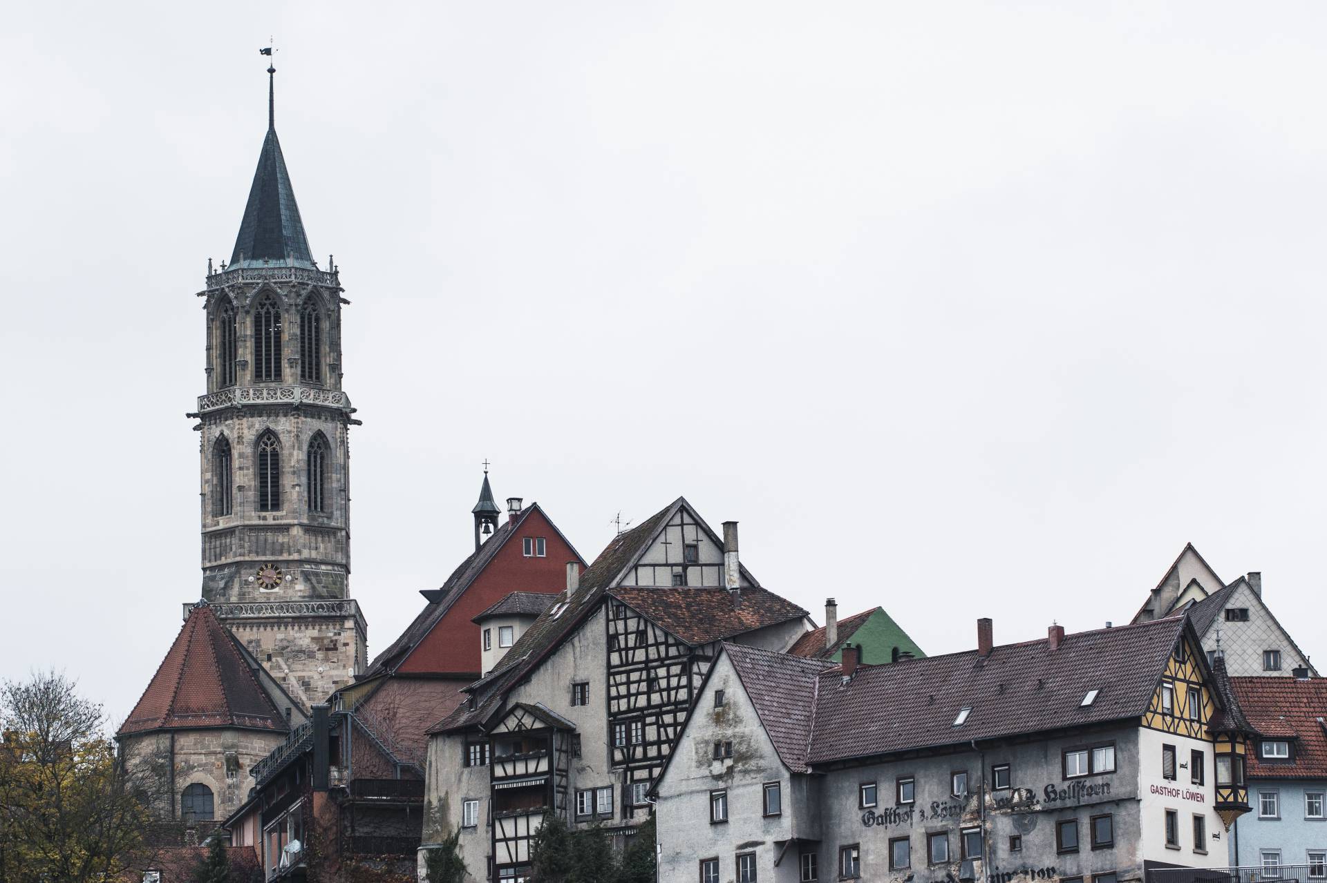Kirchturm in der Altstadt Rottweil