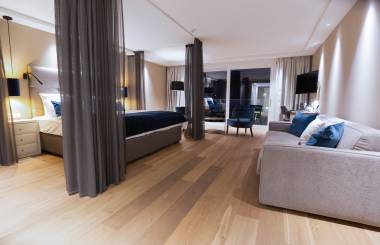 Superior Zimmer mit Doppelbett & Sofa Hotel Aurelia