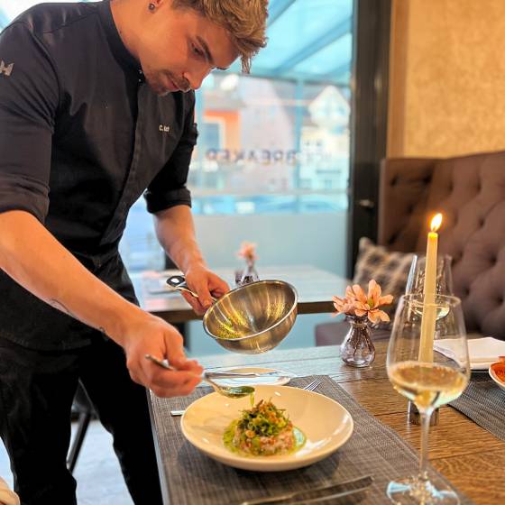 Christian Koch: Your chef at restaurant Maja - Hotel Aurelia